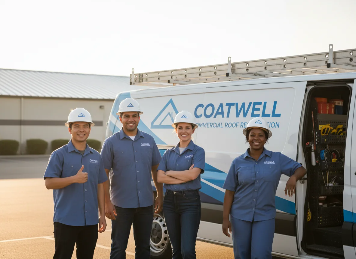 Commercial roof coating company in Lakeville, PA